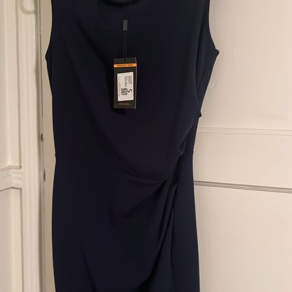 Navy blue dress. Size small. - Picture 3 of 5